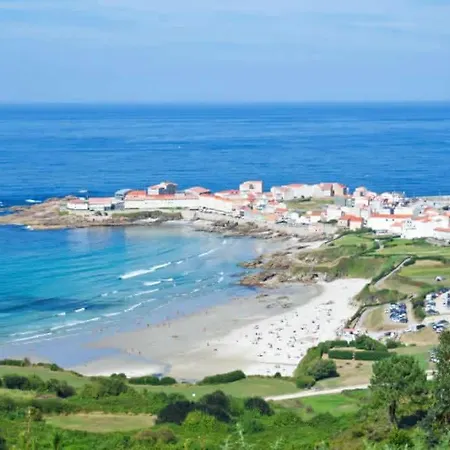 Apartamento Mariña. Casa Marinera Con Terraza Sobre El Mar En Caión Cayón (Caión)