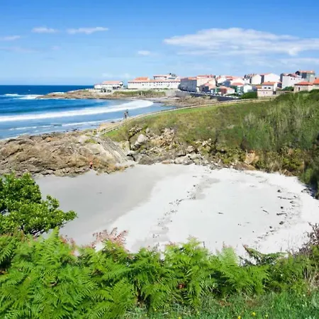 Apartamento Mariña. Casa Marinera Con Terraza Sobre El Mar En Caión *