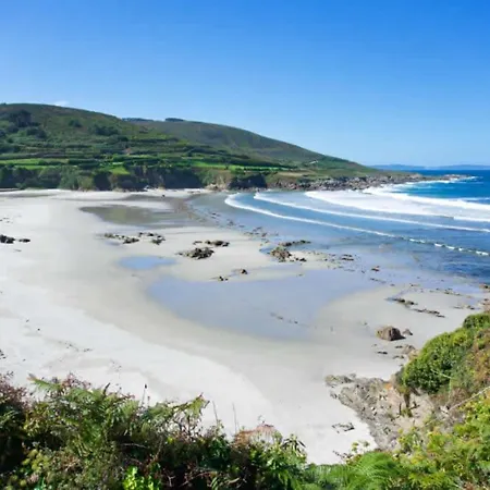 Marina. Casa Marinera Con Terraza Sobre El Mar En Caion 아파트 *